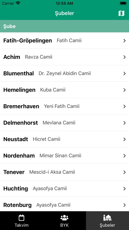 IGMG Bremen Çalışma Takvimi