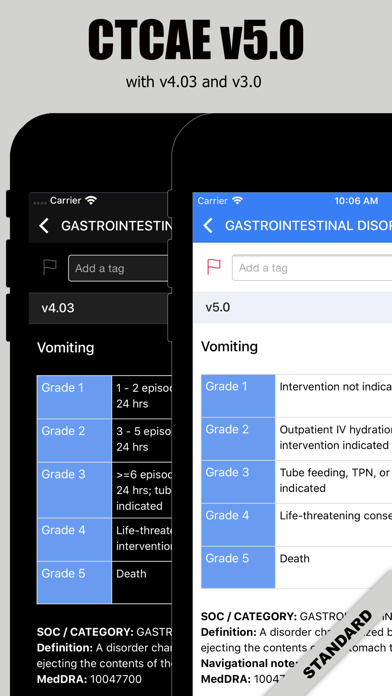Screenshot #1 pour CTCAE plus