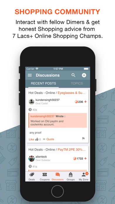 DesiDime - Shopping Community Screenshot