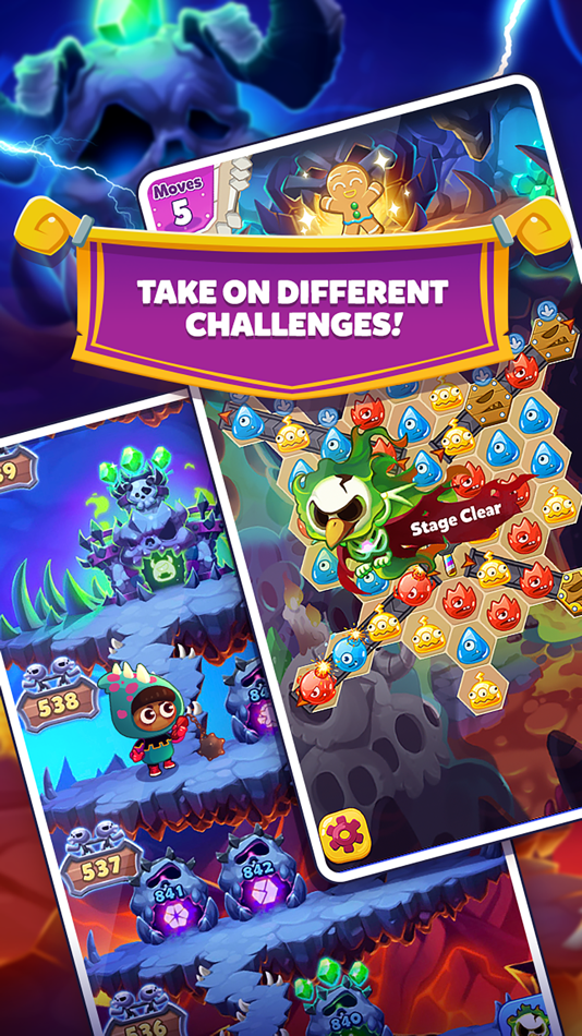 #5. Monster Busters: Ice Slide (iOS) Podle: PlayDog Soft Co., Ltd