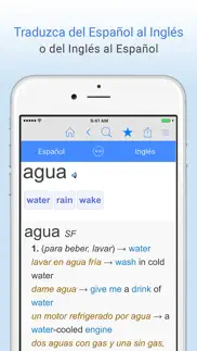 diccionario español-inglés. iphone screenshot 1
