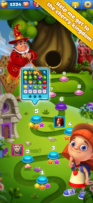 Fruit Land - match3 adventure(圖2)-速報App