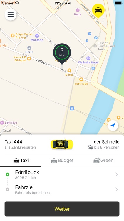 Taxi 444 AG, Zürich
