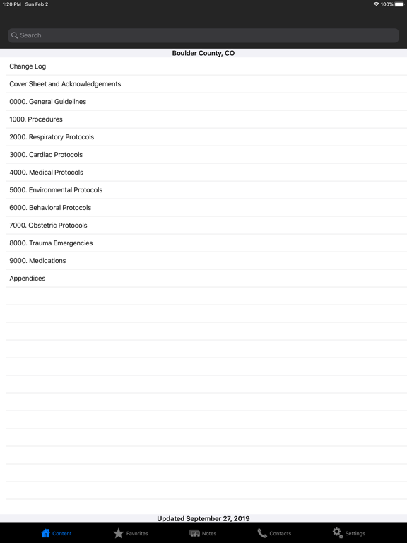 Screenshot #4 pour Paramedic Protocol Provider