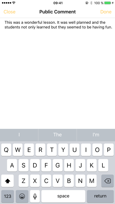 OnCourse Walkthrough Screenshot