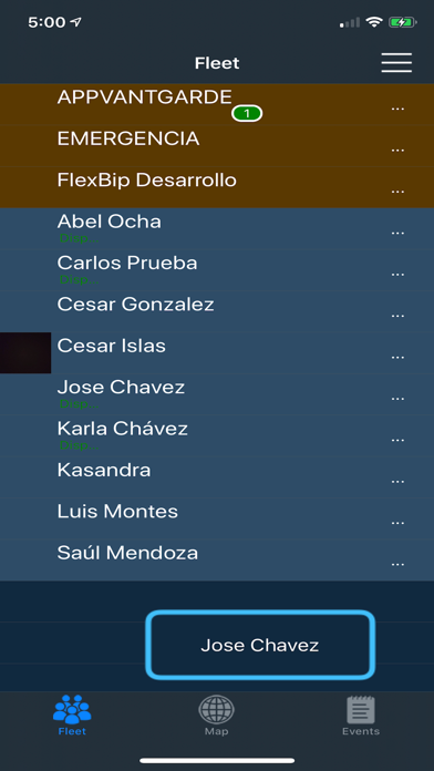 FlexBip iPhone screenshot