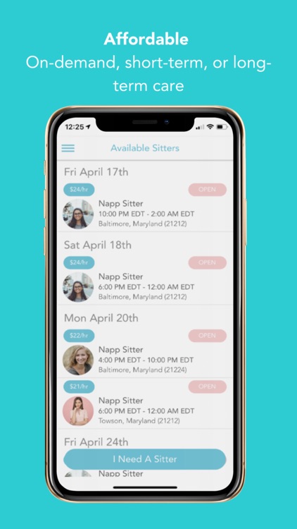 Napp - On Demand Sitters.