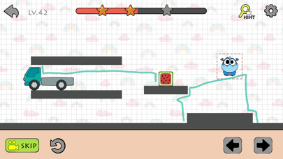 Screenshot #3 pour Dino Brain - Draw Physics Line