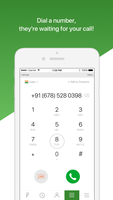 Screenshot #2 pour CallIndia - Unlimited Calls