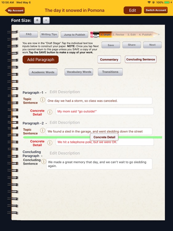 iGoWrite: Auto-Score