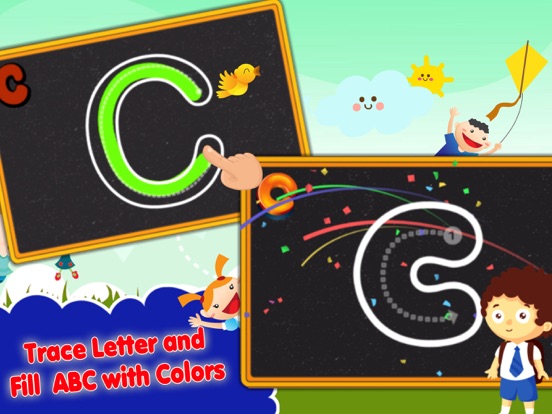 ABC 123 Tracing and Writing iPad screenshot 5 - Education app