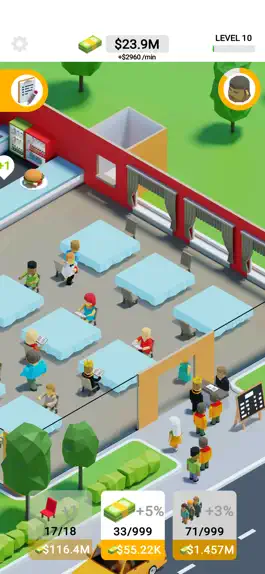 Game screenshot Idle Restaurants apk