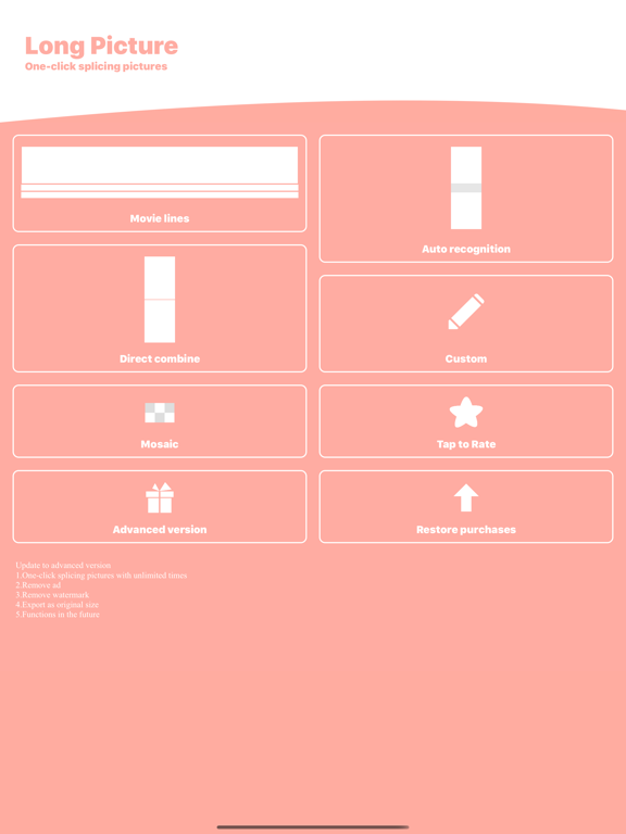 Screenshot #4 pour Image combinée - Stitching