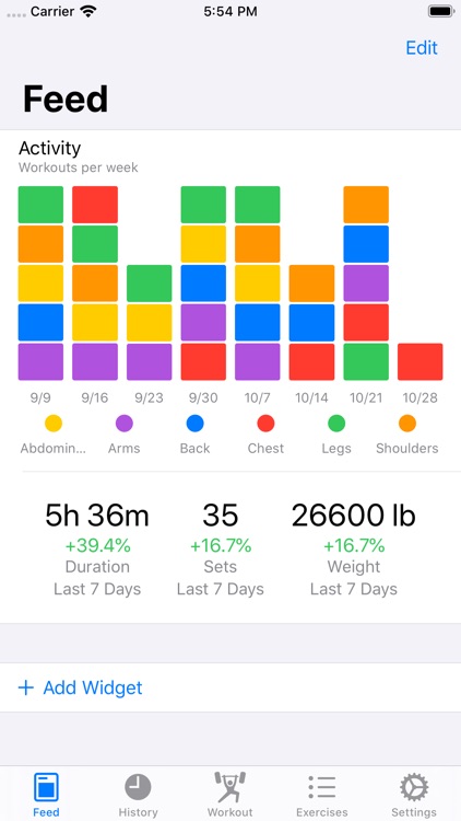 Iron - Workout Tracker screenshot-0