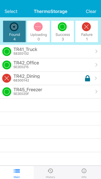 Screenshot #1 pour ThermoStorage
