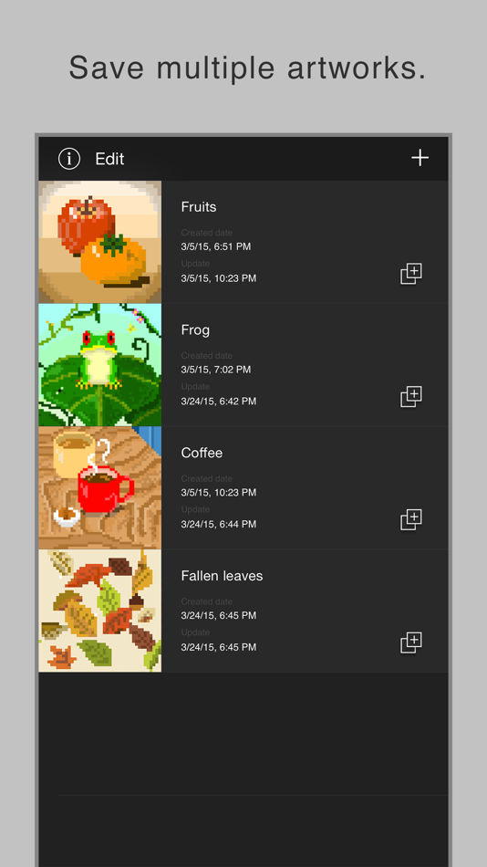 #4. Pixel art editor - Dottable - (iOS) 由: Yosuke Seki