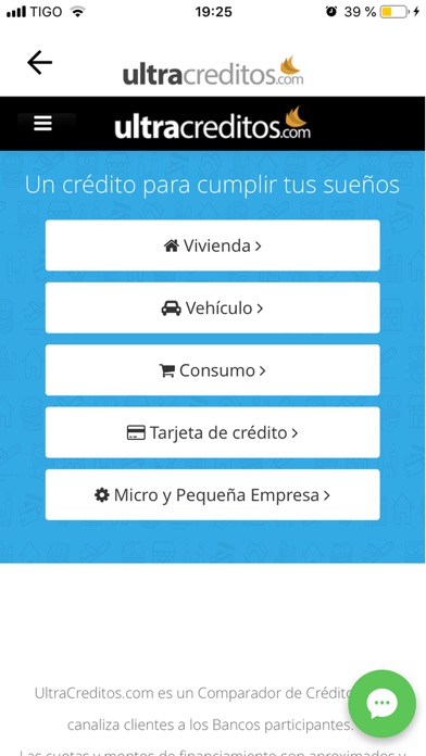 UltraCreditos.com screenshot 2