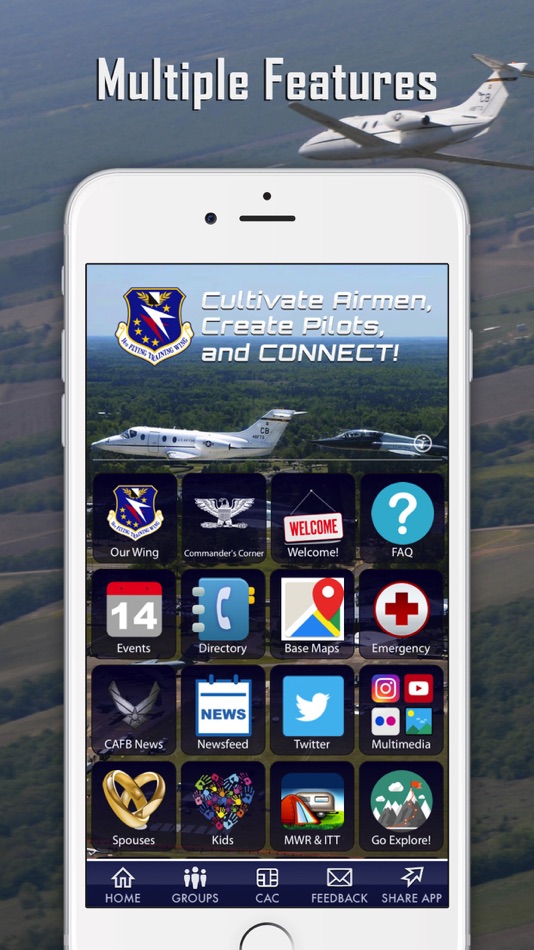 #2. Columbus Air Force Base (iOS) 由: 14th Flying Training Wing