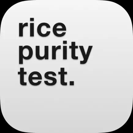 Rice Purity Test - The App Cheats