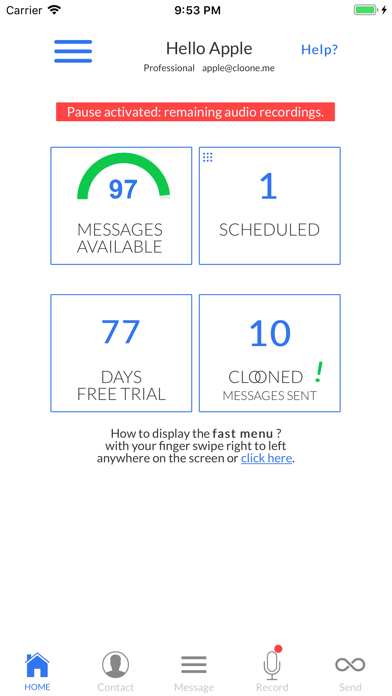 CloOne iPhone screenshot 2 - Productivity app