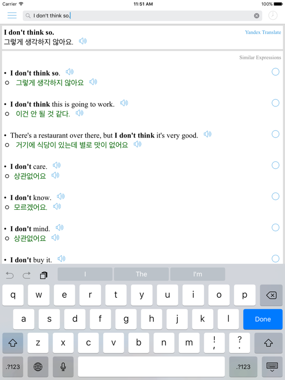 Screenshot #4 pour Korean Translator Offline