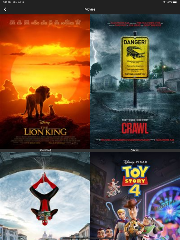 The TriCity Theatre iPad screenshot 1 - Entertainment app