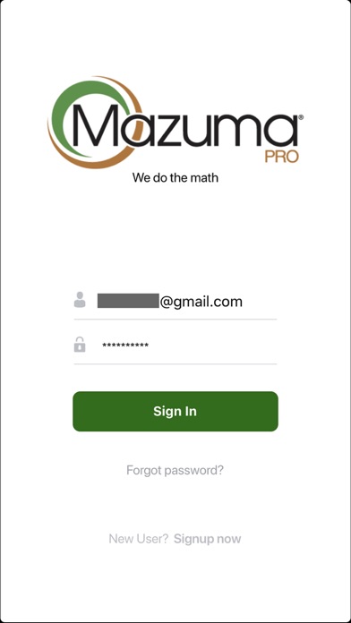 Mazuma Pro Screenshot