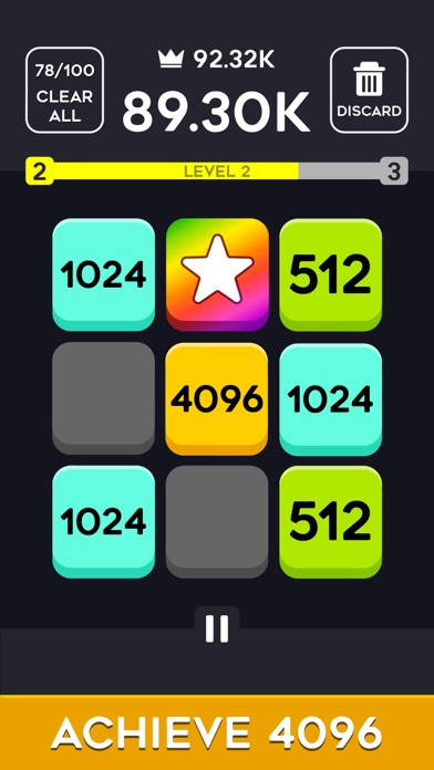 4096 Merge Match - Puzzle Game screenshot 3