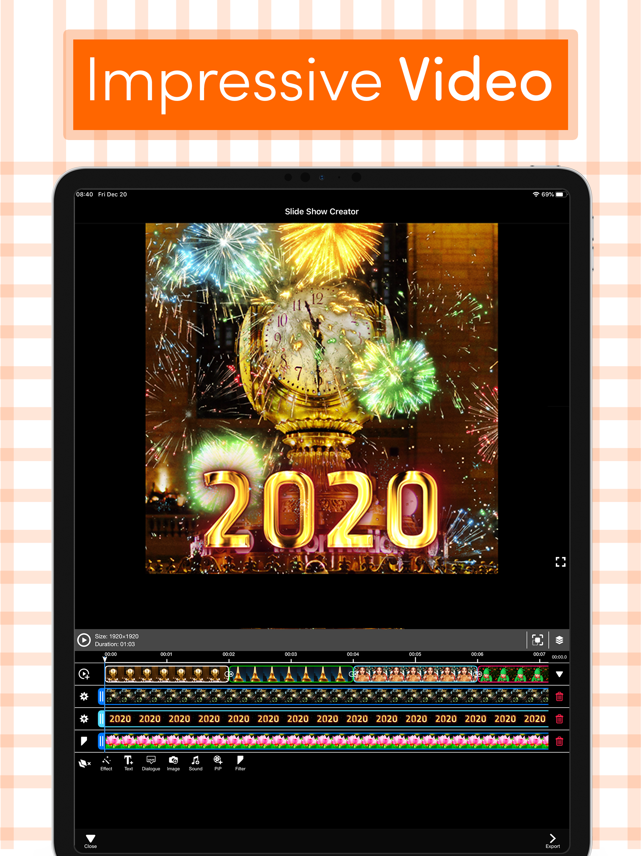 Frame 360: Photo Music Collage screenshot 9