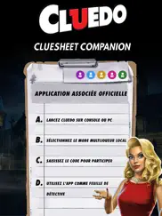 cluesheet companion iPad Captures Décran 1