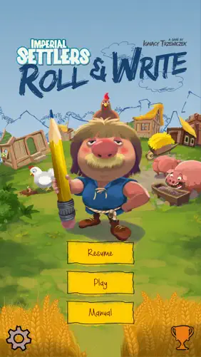 Imperial Settlers Roll & Write screenshot 1