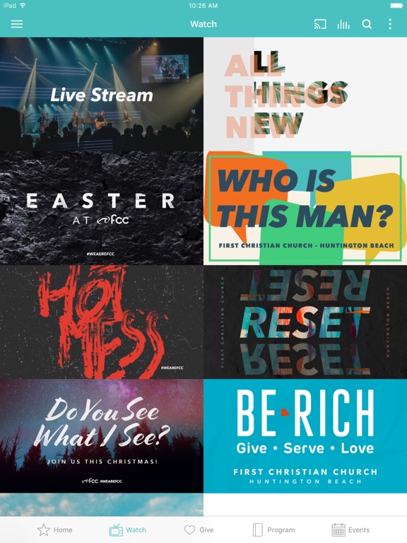 FCCHB iPad screenshot 2 - Education app