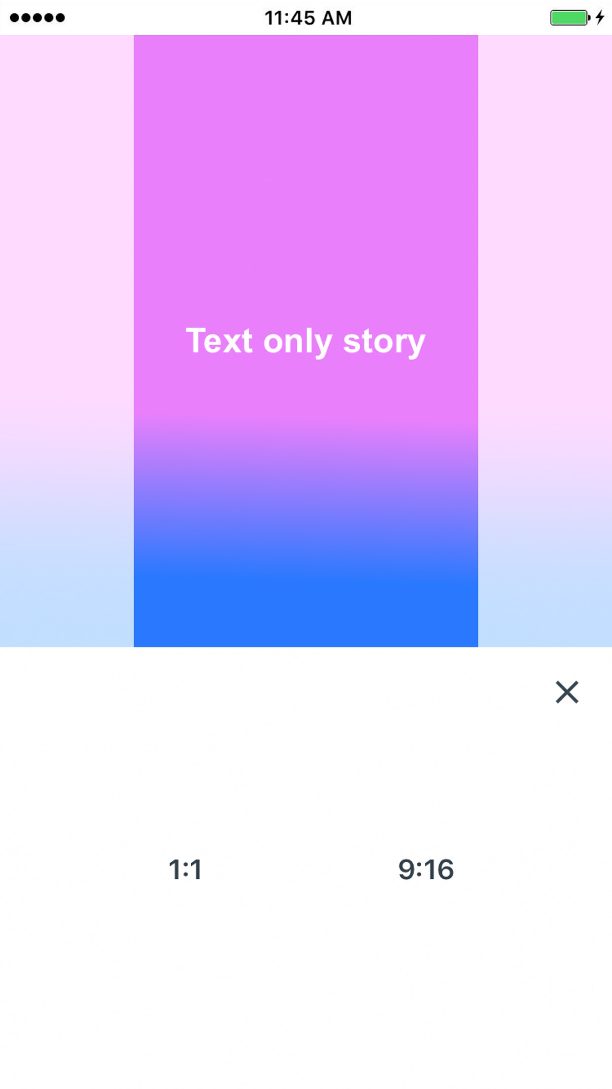 Screenshot do app Text Only Made Simple