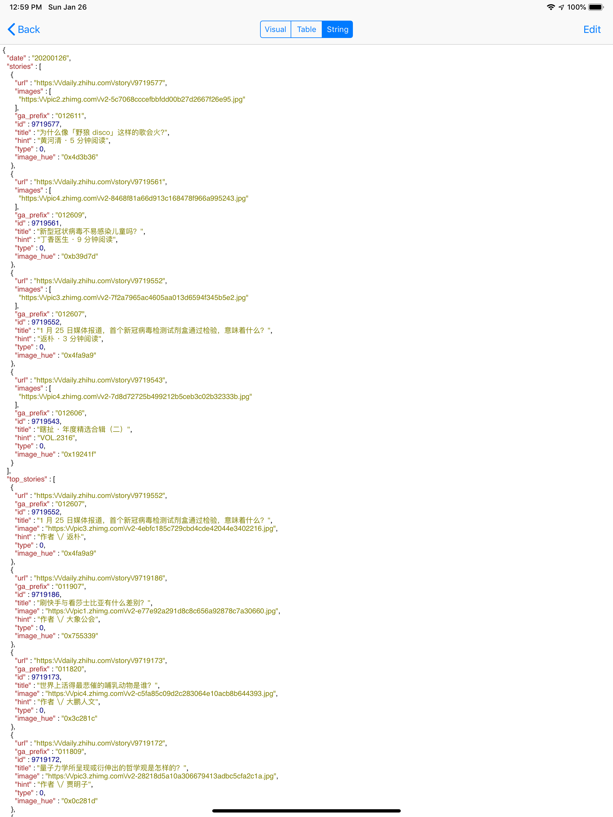 API Debugger screenshot 10