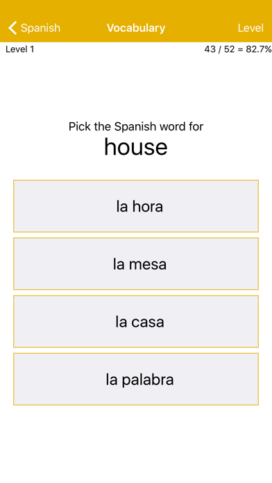 Liberation Philology Spanish Screenshot