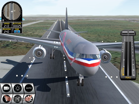 Flight Simulator FlyWings 2016 iPad app afbeelding 4