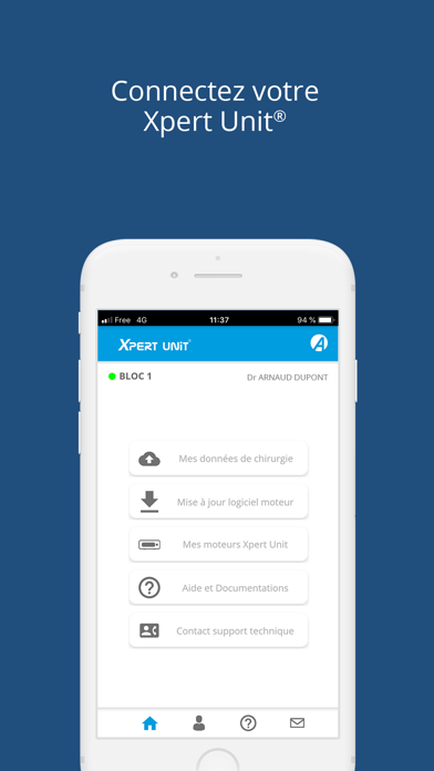 Xpert Unit® Screenshot