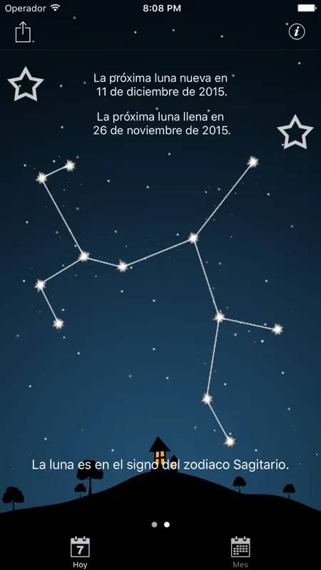 Fases de la luna Calendario screenshot 3 of 4