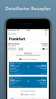 boarding pass - flug check-in iphone bildschirmfoto 3