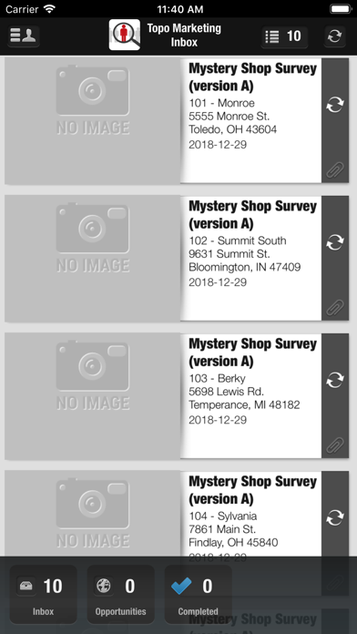 Topo Marketing Screenshot