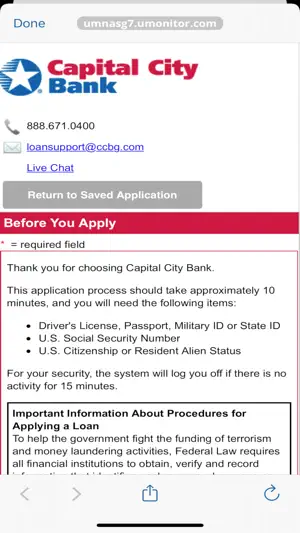 Capital City Bank Mobile screenshot 4