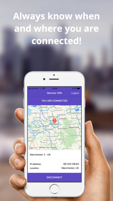 Monster VPN - No Logs UK Best screenshot 2