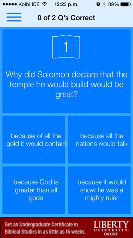 Bible Trivia Game Quizのおすすめ画像3