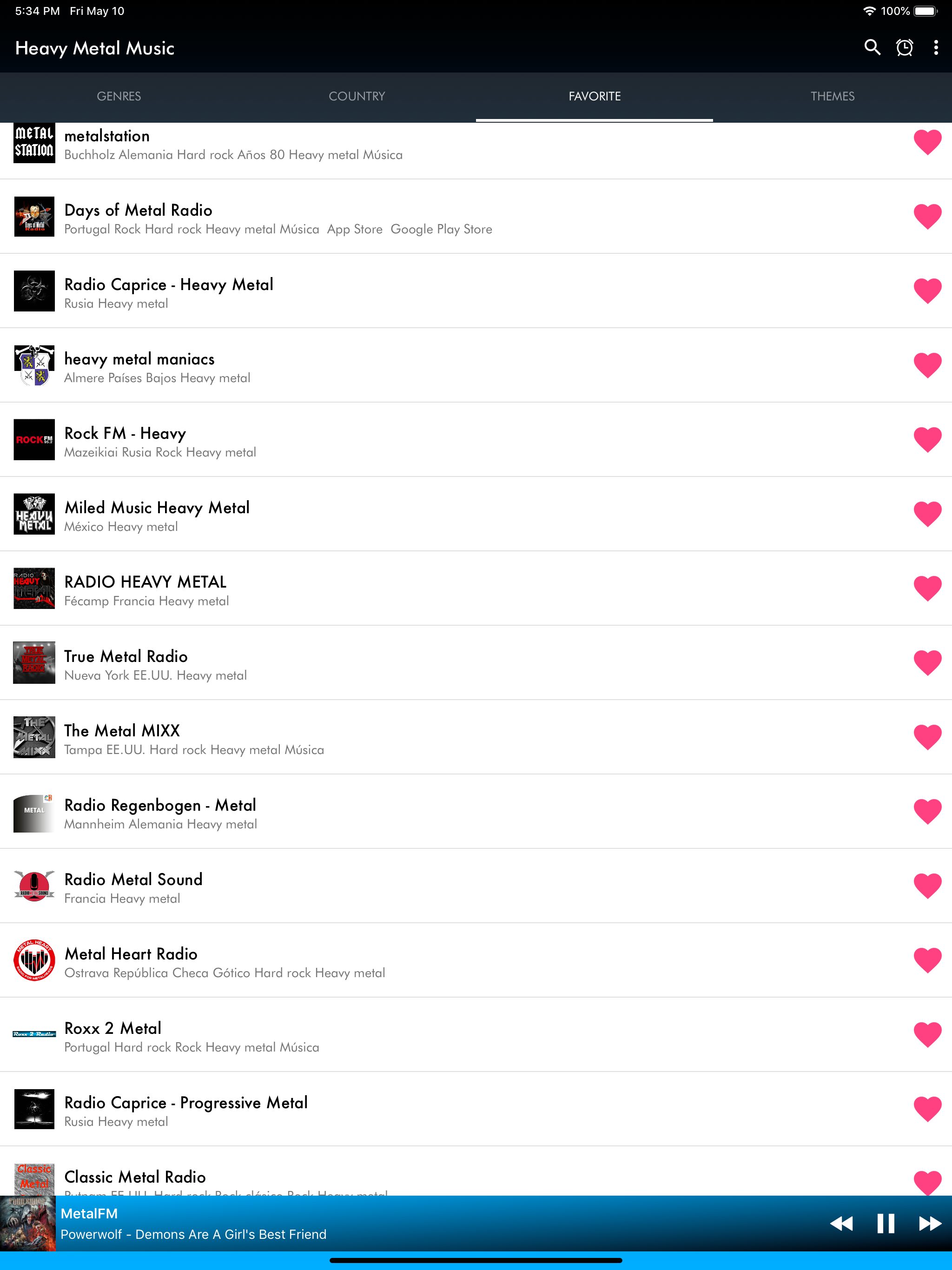 Heavy Metal Music Radio screenshot 8
