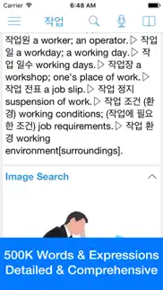 korean dictionary - dict box iphone screenshot 2