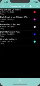 Don't Be Late! screenshot #1 for iPhone