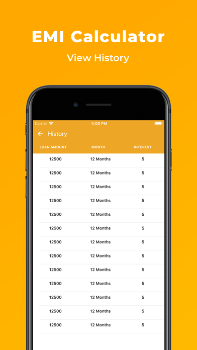 All Loan EMI Calculator iPhone screenshot 6 - Finance app