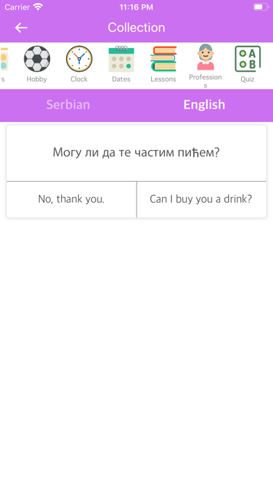 Screenshot #3 pour Serbian English Dictionary