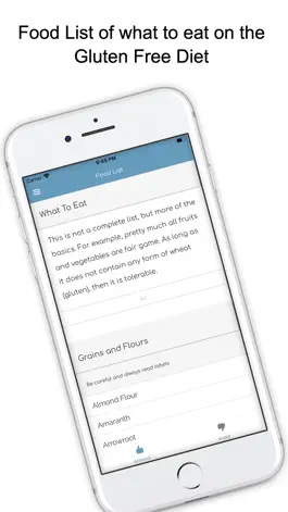 Game screenshot Gluten Free Diet Guide & List apk