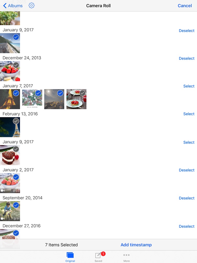 Timestamp Photo and Video pro screenshot 3